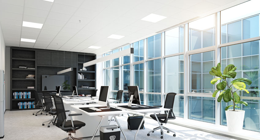 Faux plafond LED : Économie d'énergie et confort avec les dalles LED