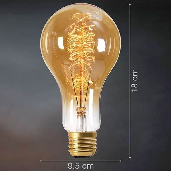Ampoule DECO Géante 40W 2000K E27 - dim.