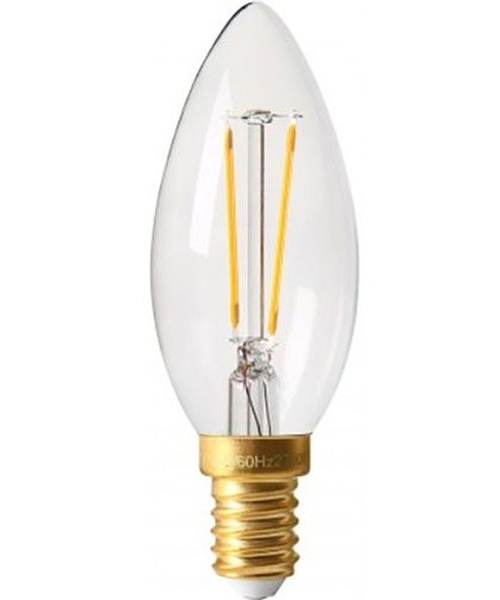 Ampoule LED Fil. Flamme Claire 2W 2700K E14