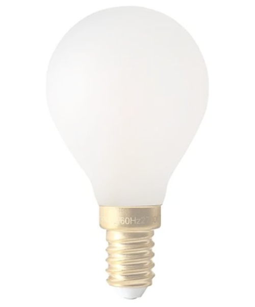 Ampoule LED FIL mini sphér. P45 opale 2700K 3W 290L E14