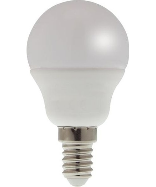 Ampoule LED SMD mini sphér. P45 opale 6000K 5W 470L E14