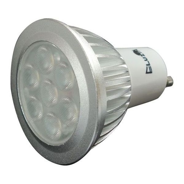 Ampoule LED PAR16 3000K 60° 460L 7W GU10 -alu