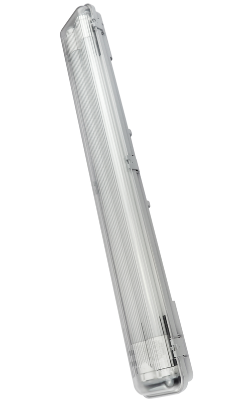 Réglette étanche 1m50 LED IP65 2xT8 48W 4000K