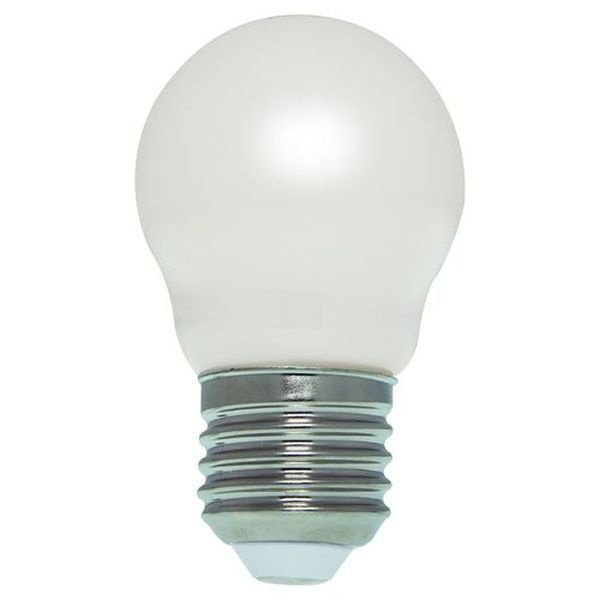 Ampoule LED Fil. (D) mini sphér. P45 Milky 4000K 4W 470L E27