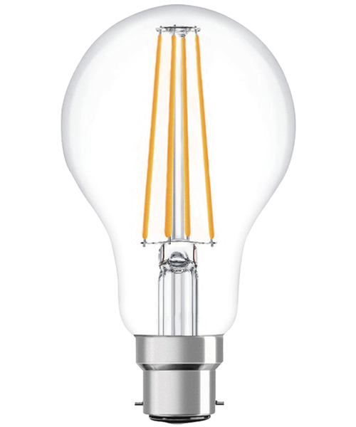 Ampoule LED Fil. (D) Std claire 3000K 3,8W 806L B22 - classe A