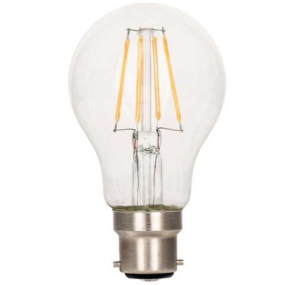 Ampoule LED Fil. (D) Std claire 4000K 3,8W 806L B22 - classe A