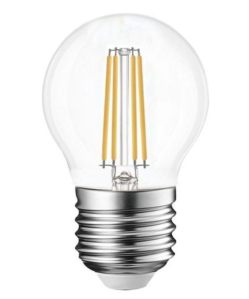 Ampoule LED Fil. (D) Mini sphér. claire 3000K 6W 1110L E27 - classe B