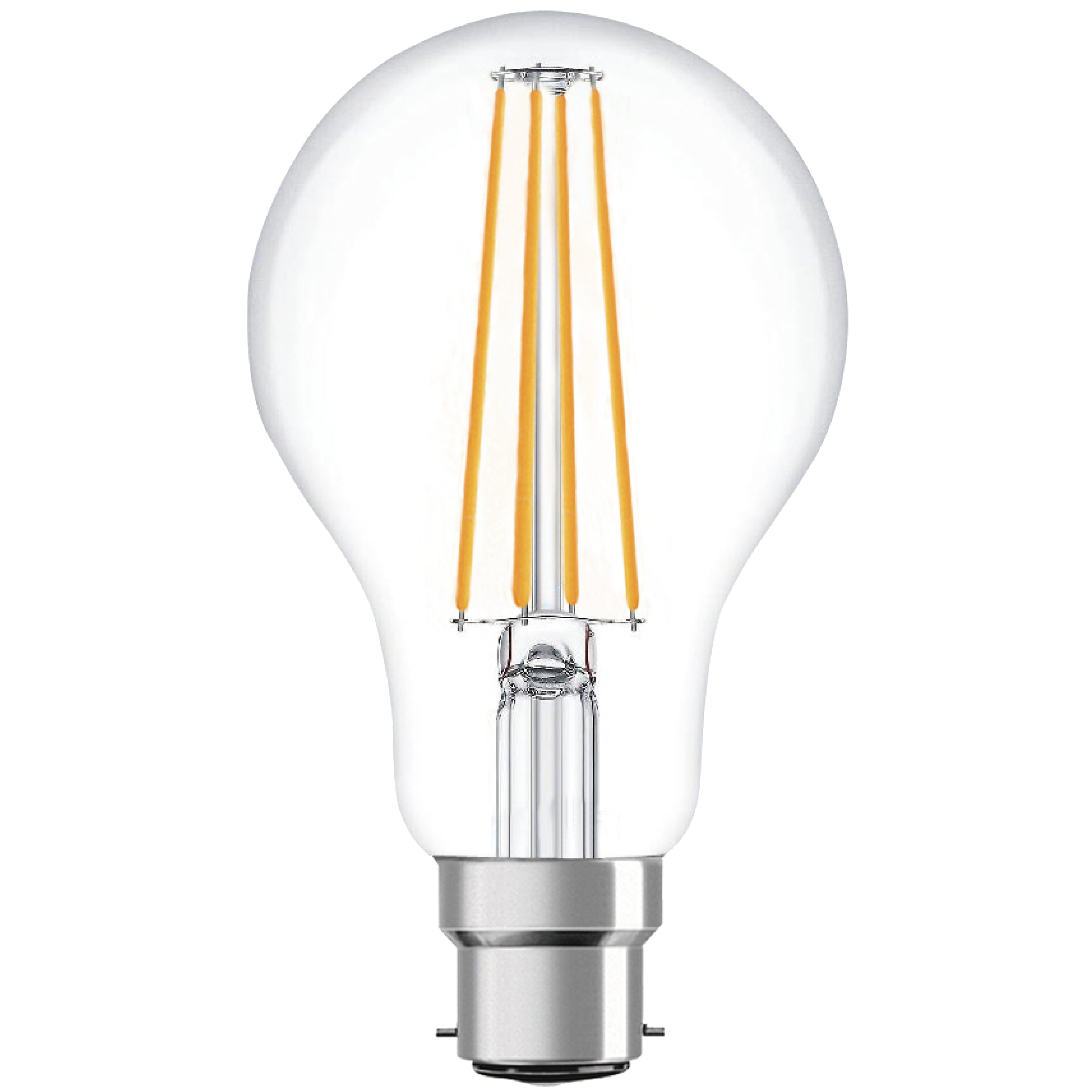 Ampoule LED Fil. (D) Std claire 3000K 8W 1521L B22 - classe B