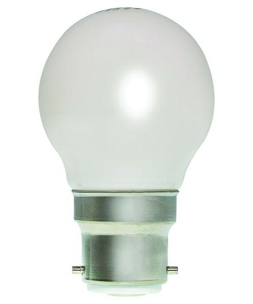Ampoule LED Fil. Mini sphér. Milky 3000K 2,5W 470L B22 - classe B