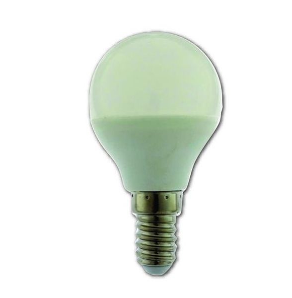 Ampoule LED mini sphér. opale 3000K 5W 470L E14 -x2