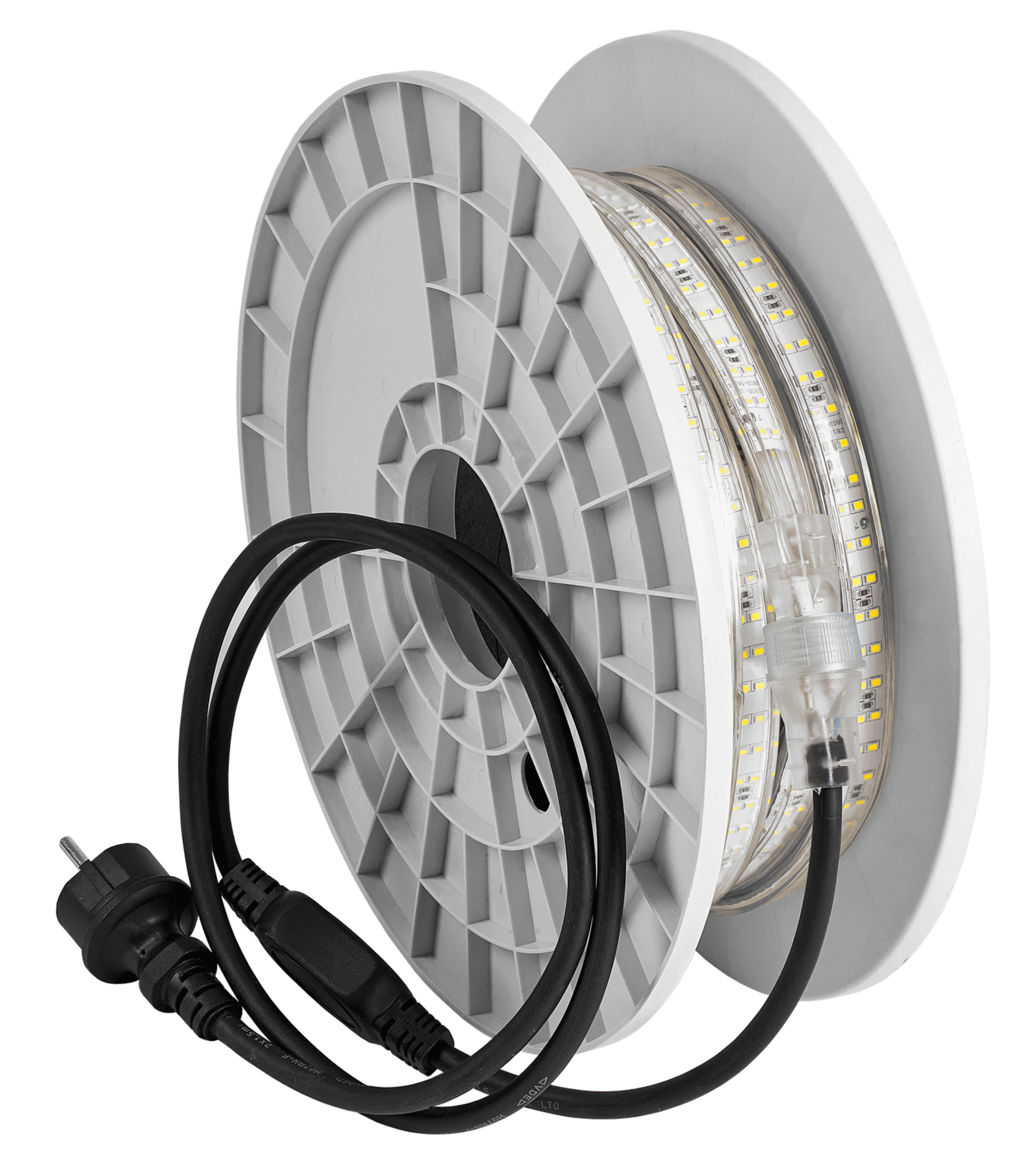 Ruban LED SMD 220V 25m 215W 8.6W/m 24500L 5000K connection (max 50m)