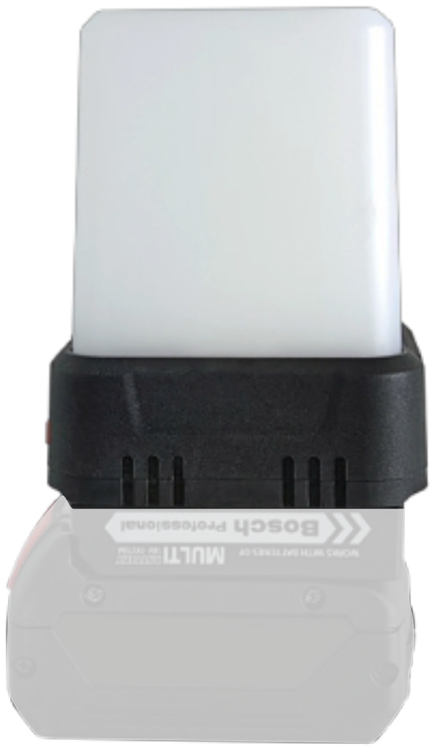 Projecteur de Chantier LED multi batterie IP20 15W 1600L 5000K 360° Dimmable