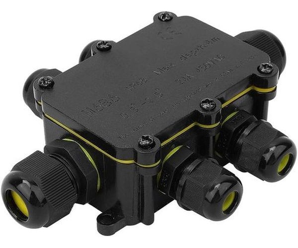 Connecteur 6 sorties IP68 section câble 5-9 mmm