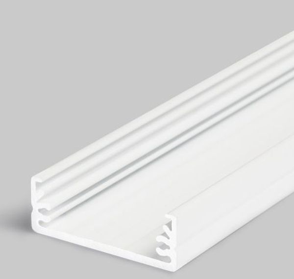 Profilé LED WIDE24 /2m alu laqué blanc (G/W)