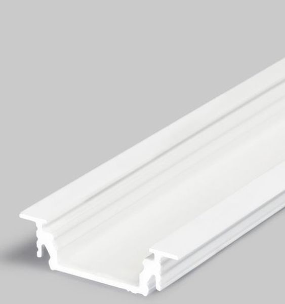 Profilé LED GROOVE14 /2m alu laqué blanc (EF/Y)