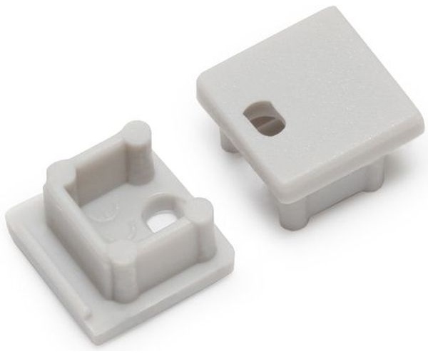 Terminaison SMART10 gris + passage de câble (set de 2)