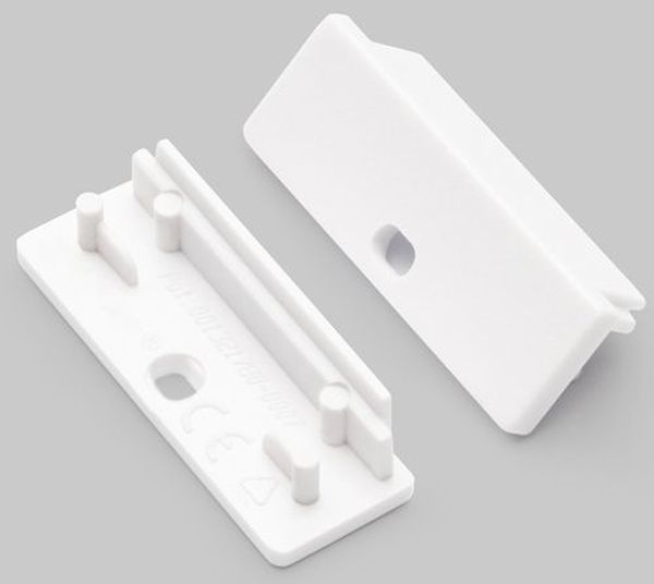 Terminaison WIDE24 blanc + passage de câble (set de 2)