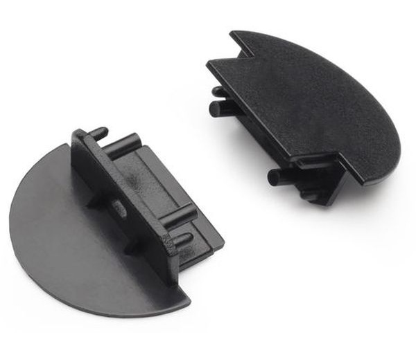 Terminaison GROOVE14 noir + passage de câble (set de 2)