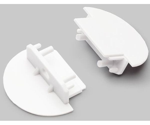 Terminaison GROOVE14 blanc + passage de câble (set de 2)