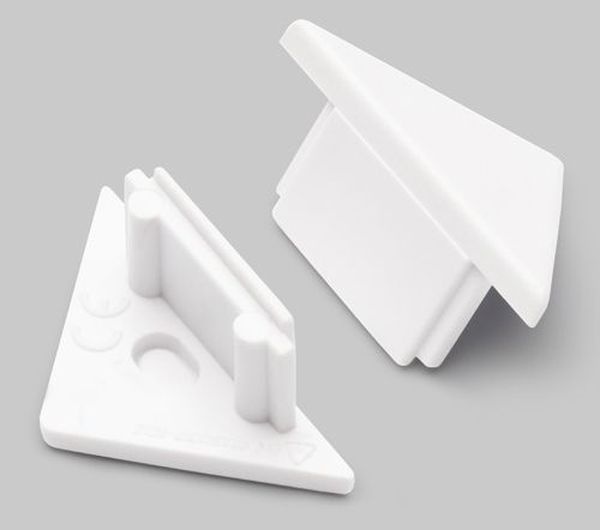 Terminaison TRIO10 blanc (set de 2)