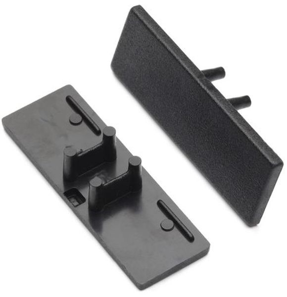 Terminaison sans passage de câble BACK10 noir (set de 2)