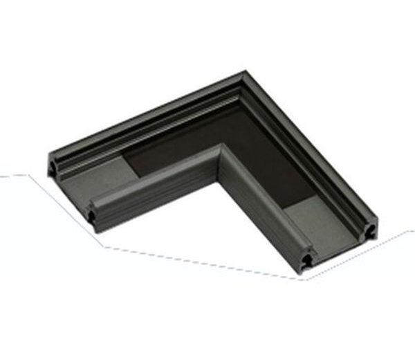 Connecteur L 90° pour profilé SLIM8 anodisé noir
