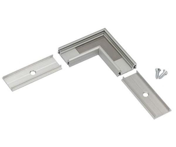 Raccord SURFACE14 90° aluminium anodisé (set de 2)