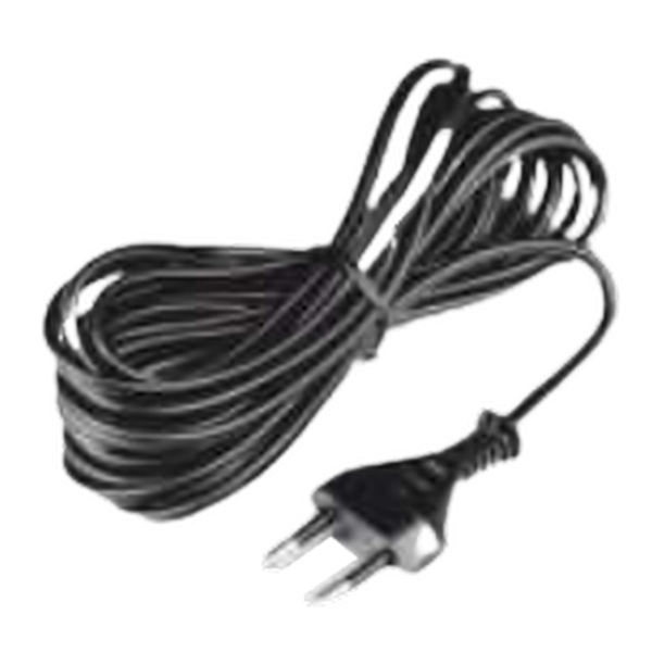 Cable électrique 250V 2x0,75 noir