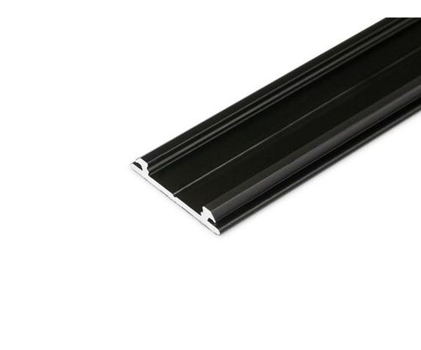 Profilé LED ARC12 /2m alu laqué noir (CD/U5)