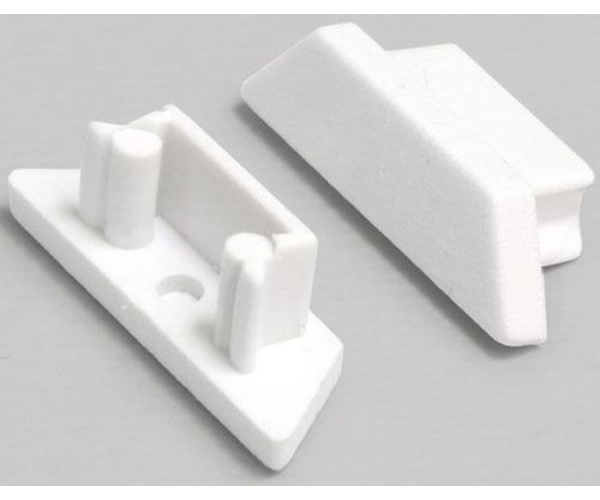 Terminaison sans passage de câble ARC12 blanc (set de 2)