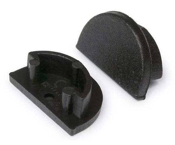 Terminaison avec passage de câble ARC12 D noir (set de 2)