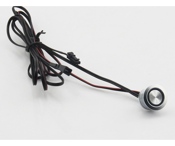 Interrupteur sensitif avec LED - à encastrer - on/off - dimmer - 12/24V