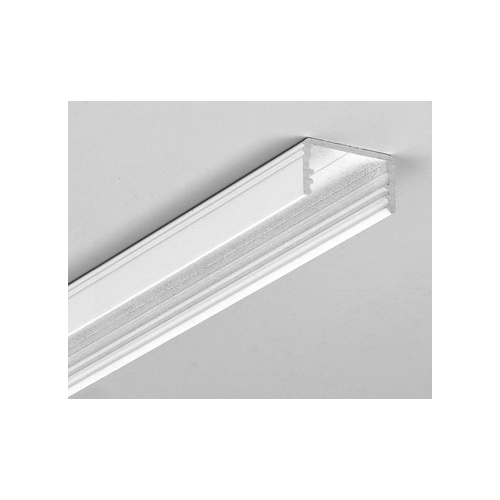 Profilé LED UNI14 BC3/Y 2m blanc painted /plastic bag