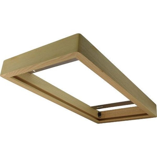 Cadre en bois 300x600 pour panel - Chêne clair