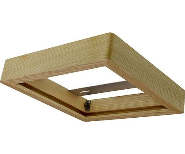 Cadre en bois 300x300 pour panel - Frêne