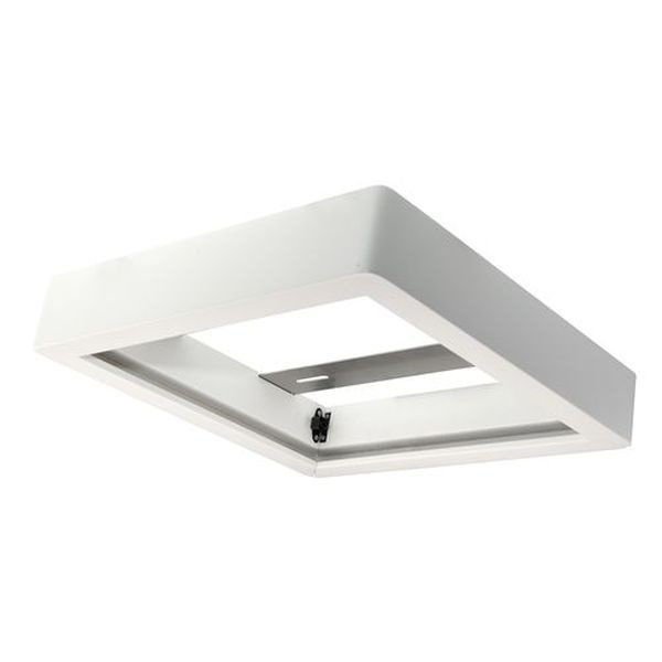 Cadre en bois 300x300 pour panel - Laqué blanc