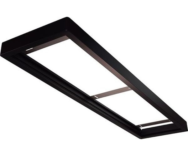 Cadre en bois 300x1200 pour panel - Laqué noir