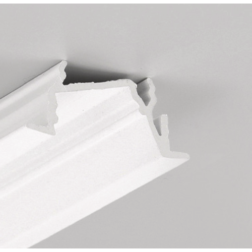 Profilé LED DIAGONAL14 F/TY 1m blanc painted /plastic bag