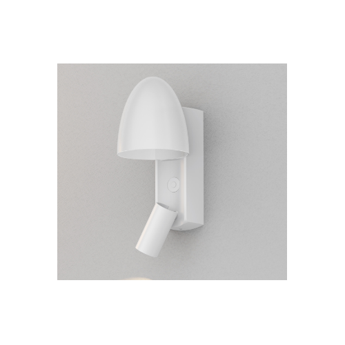 Liseuse LED double fonction 3W 3000K blanc WL13