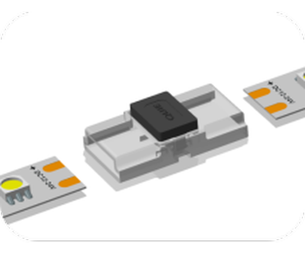 Connecteur TDG10-2 Strip LED 2 voies 10mm (Bettle) - boite x5