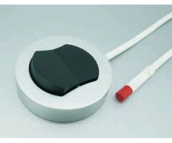 Interrupteur en saillie noir et argent + connecteur multivoies