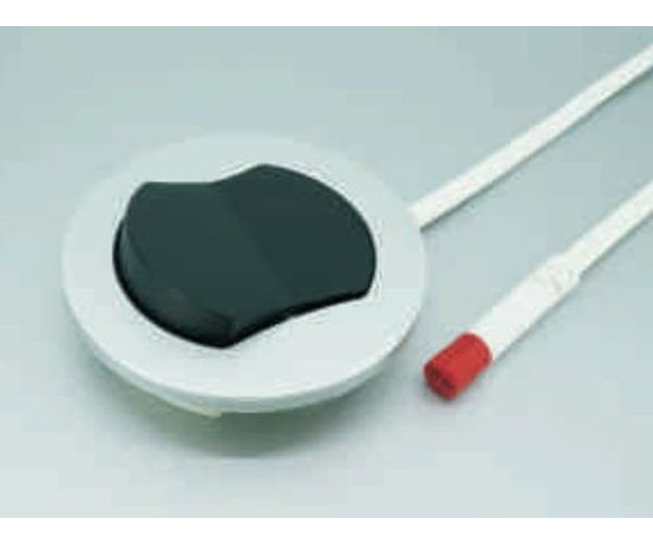 Interrupteur encastrable noir et argent + connecteur multivoies