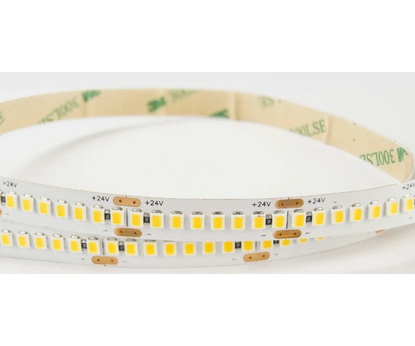 Strip LED IP20 SMD2835 14,4W/m 3000K 24V 180LED/m 10mm IRC80 - 5M - Classe A