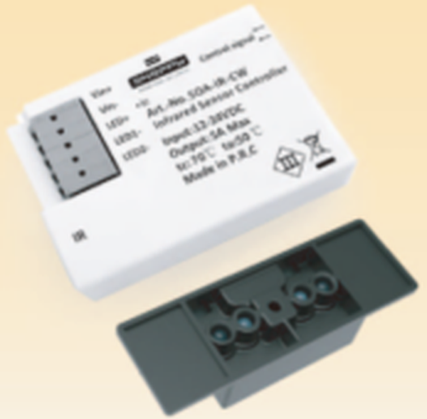 Détecteur IR 12/24V fonctions gradation CCT - dimmable - mémoire