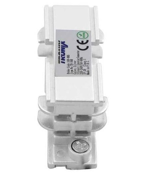 Connecteur - I - en ligne intérieur rail 3 phases Blanc XTS21