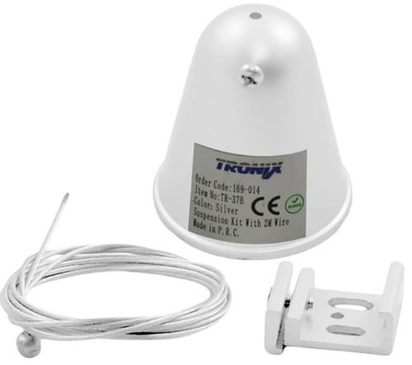 Kit de suspension pour rail 3 phases Blanc