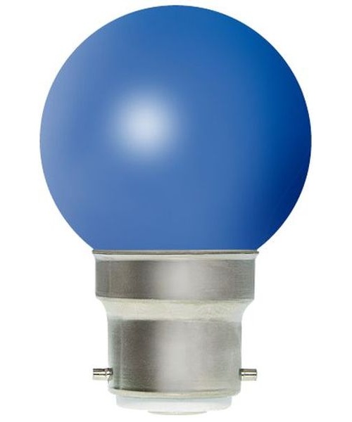 Ampoule guirlande LED SMD Ronde B22 1W Bleue