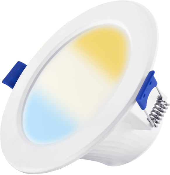 Spot encastré LED SMD intégrée CCT 120° IP20 400L 7W - boite x10