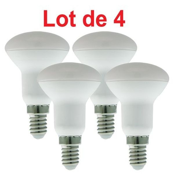 Ampoule LED SMD Spot R50 4000K 5W 420L E14 -Bx4