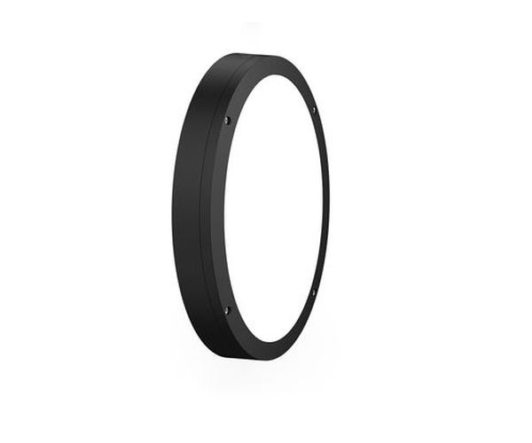 Hublot LED rond Noir AL91 30W Dali ø350 4000K 110° 2500-2800L